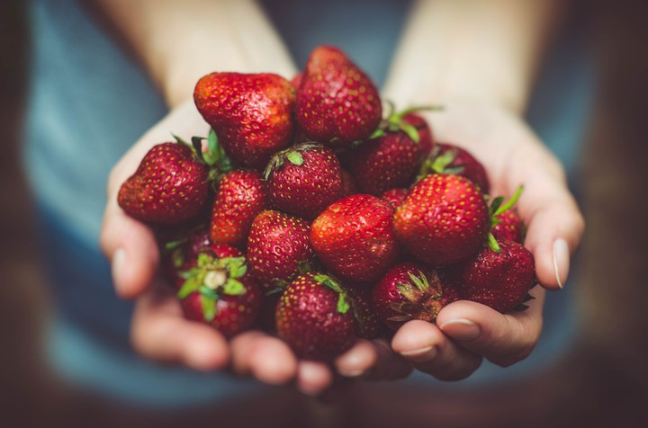i have some strawberries