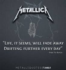 life it seems fade away