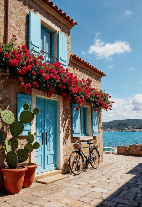 ταπετσαρίες geraniums, flower