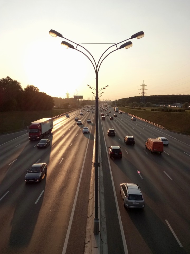 Moscow traffic