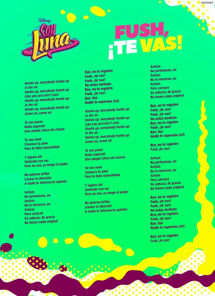 canción de soy luna