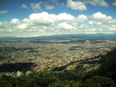 Bogotá desenfocada