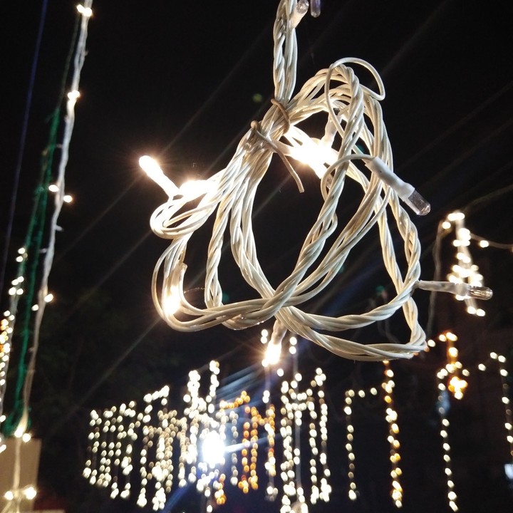Fairy lights.