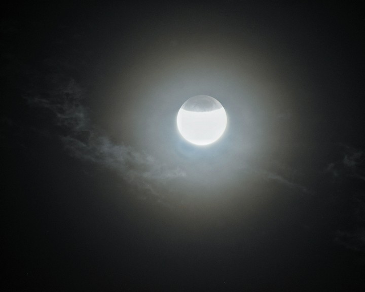 partial lunar ellipse