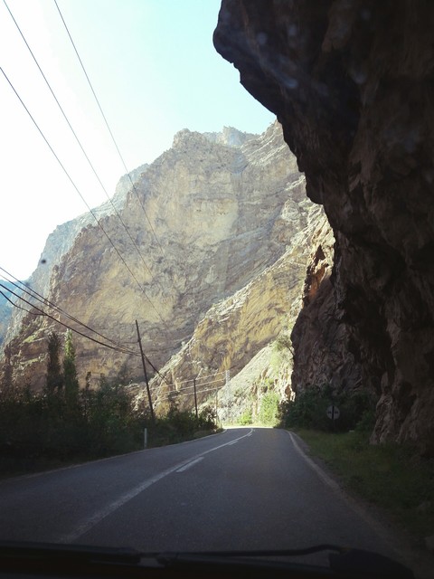 papéis de parede road, sky