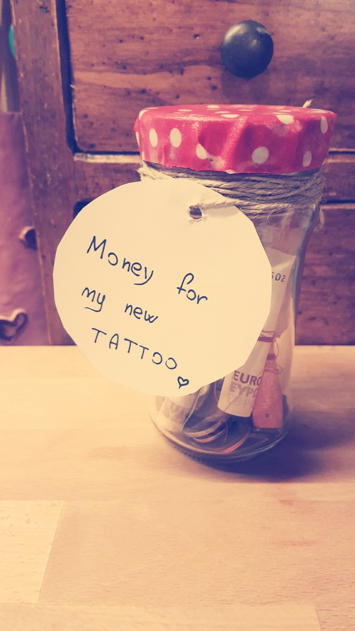 money for my new tattoo