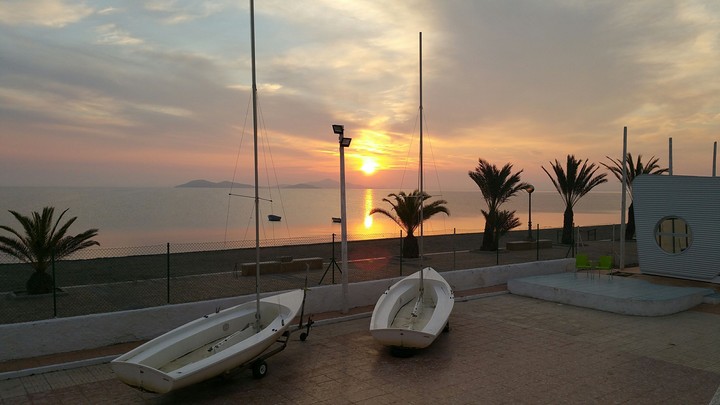 Sun Rises In Spain
