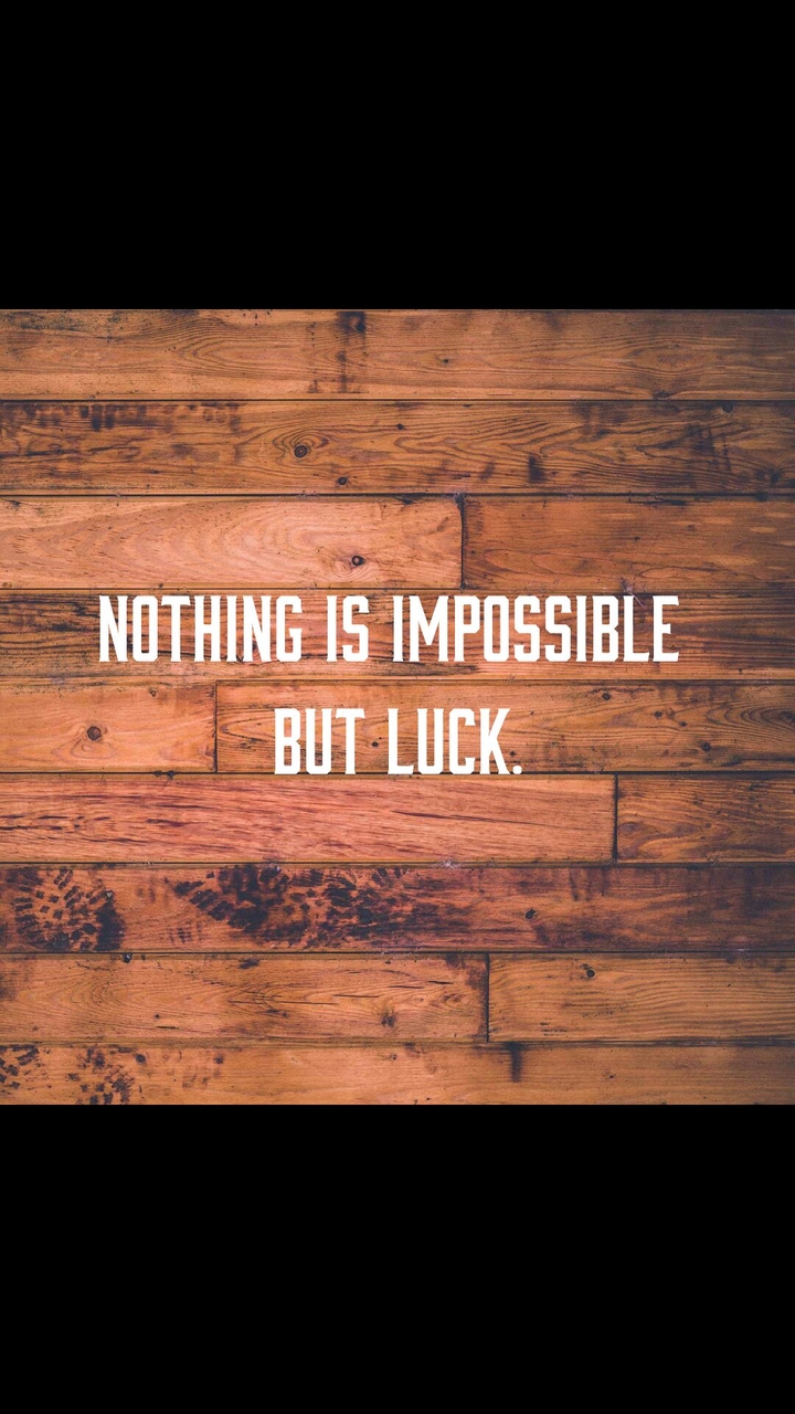 luck