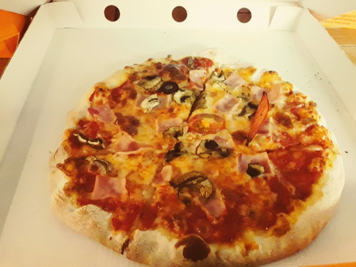 Just pizza