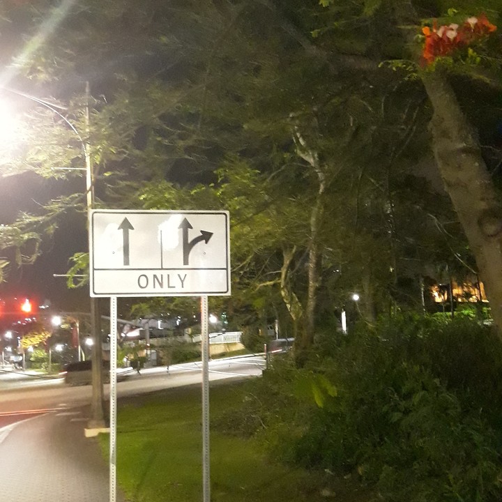외국의표지판