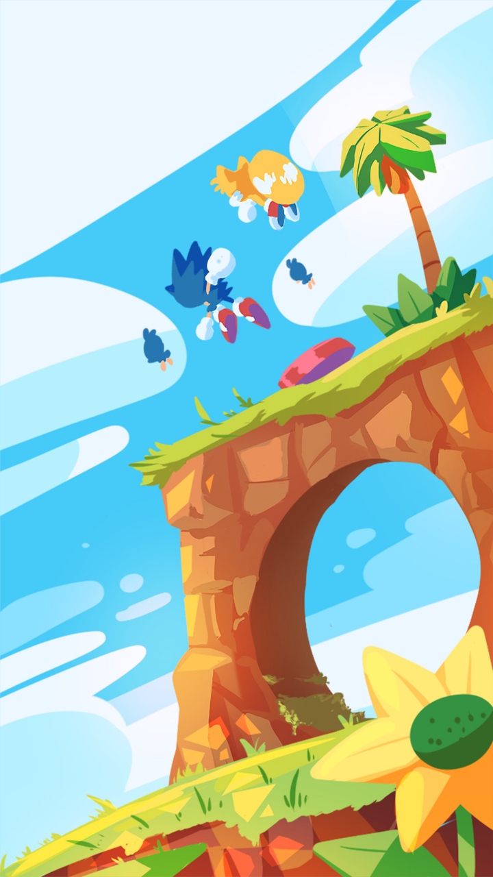 sonic wallpaper