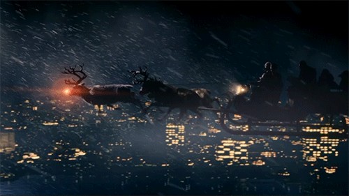and another santa sleigh