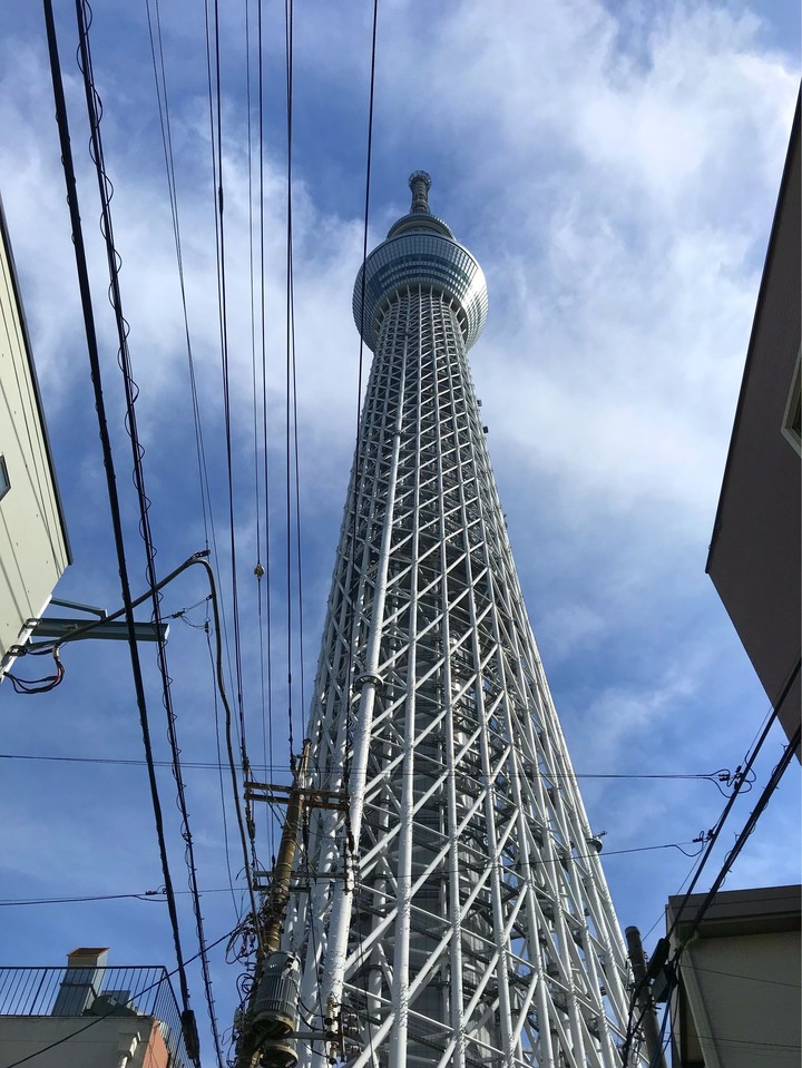 the skytree in Japan