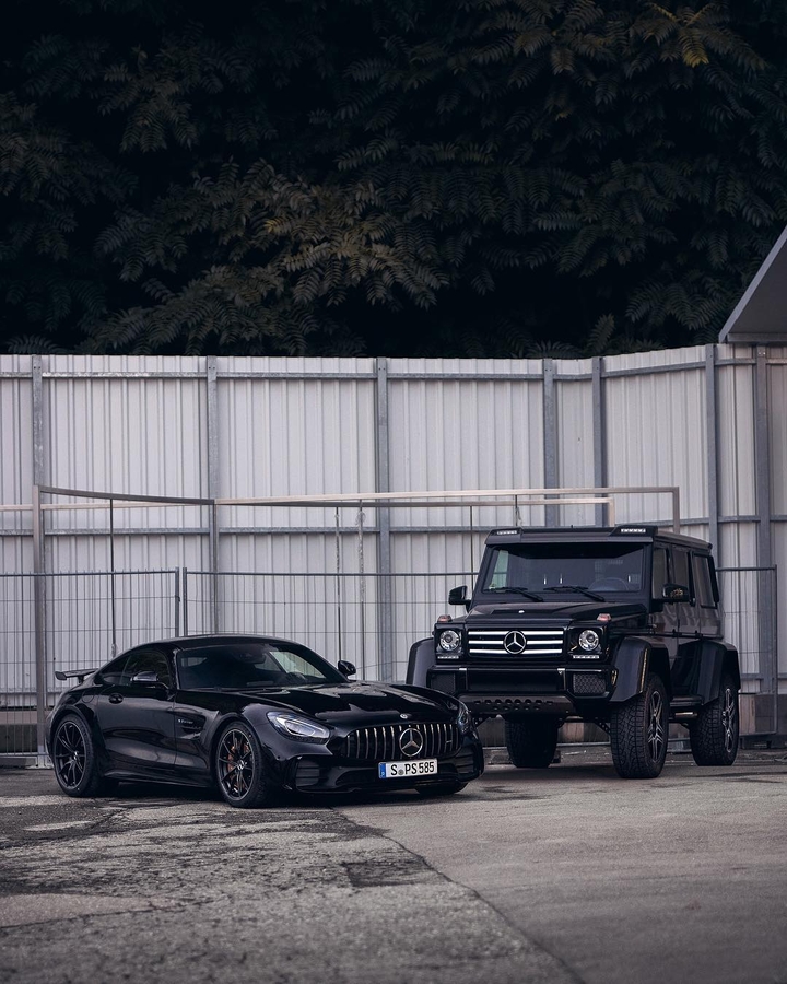 Mercedes Benz AMG GT And G63