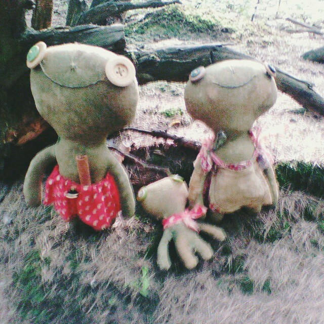 frog family