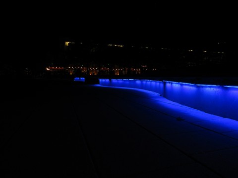 the city aglow