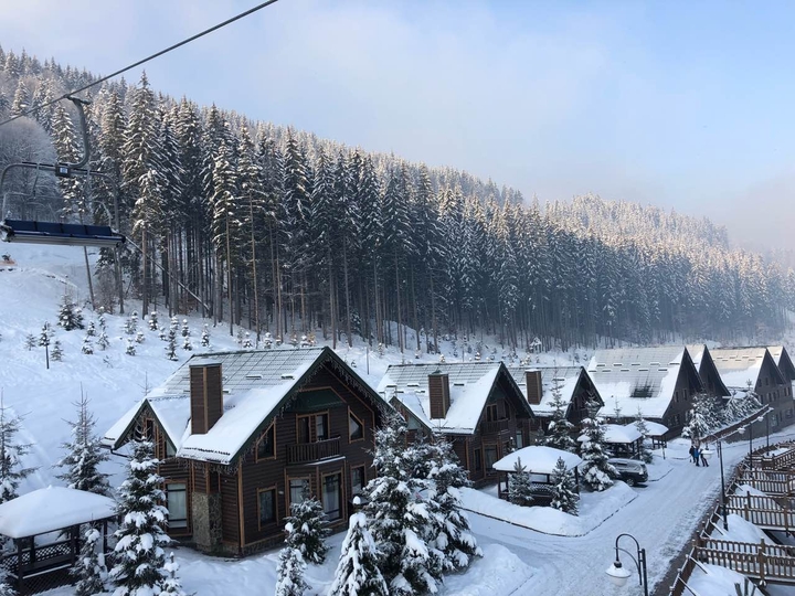 Красивый Буковель