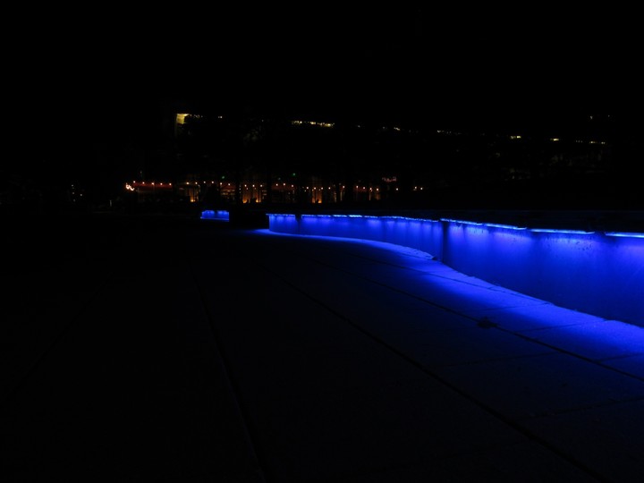 the city aglow