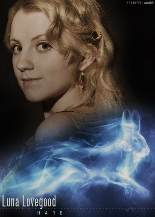Luna Lovegood and her Patronus