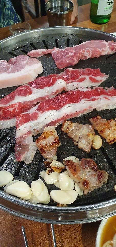 쐬주와 삼겹살