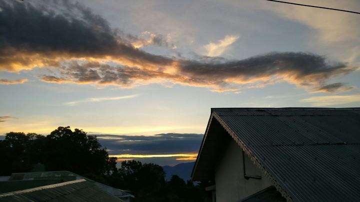 Clouds in the sky