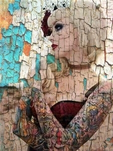 cracked