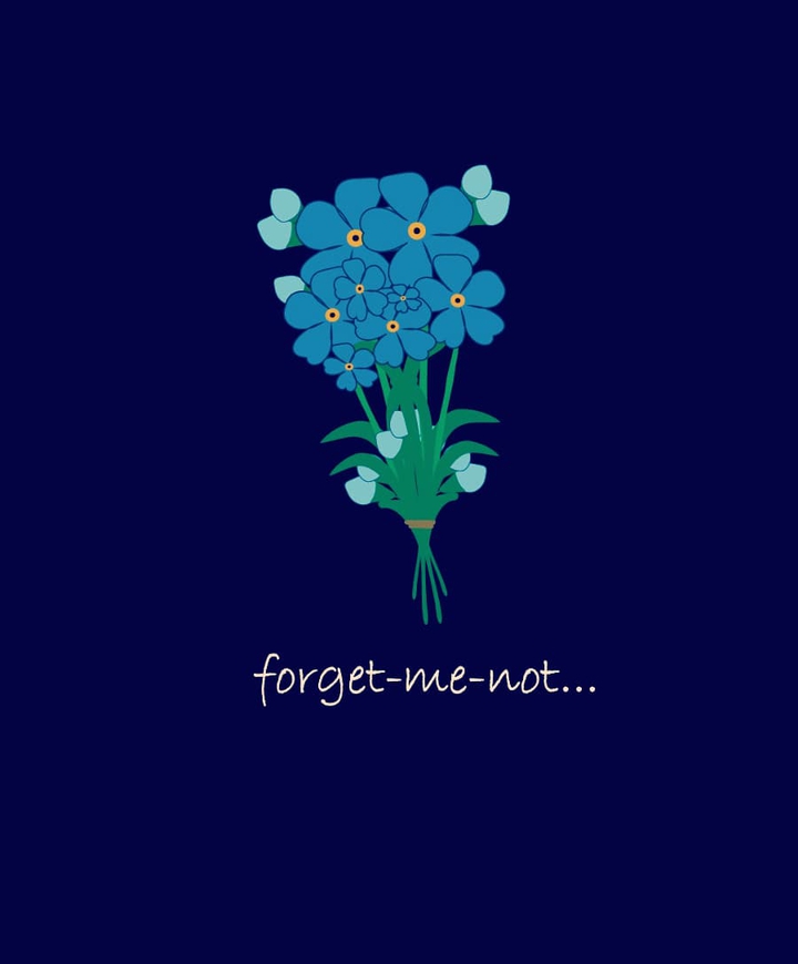 Don't forget me.