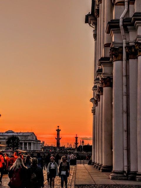 street sunset