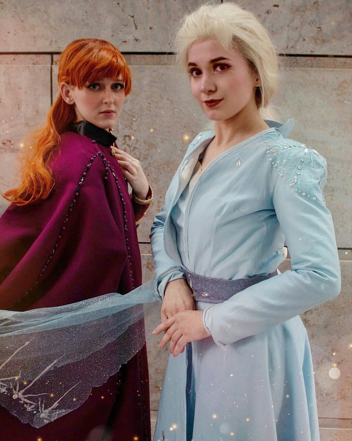 Anna and Elsa