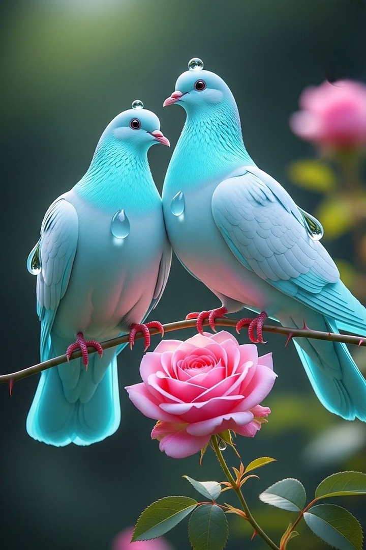 Blue, Pigeons_and_doves, Feather