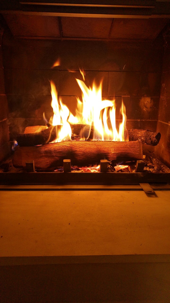 Feu de cheminée