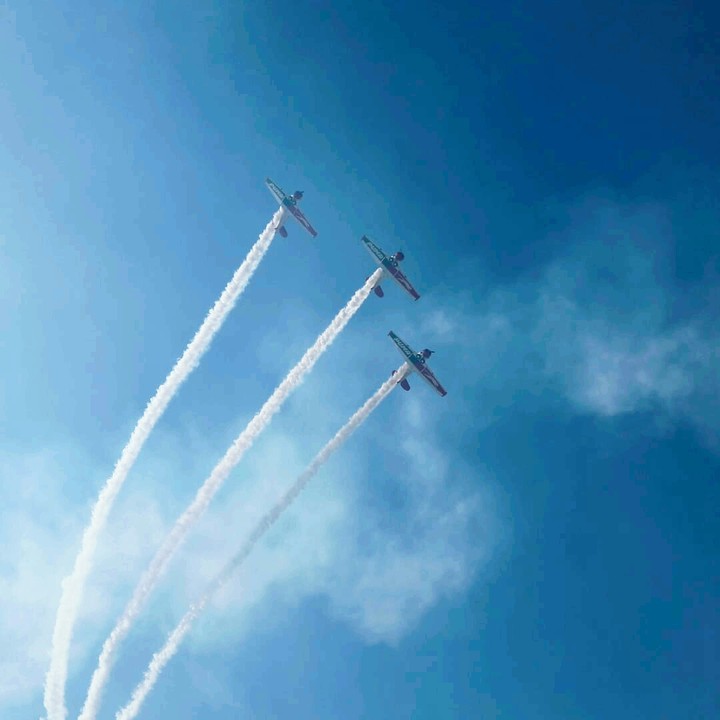 flying high