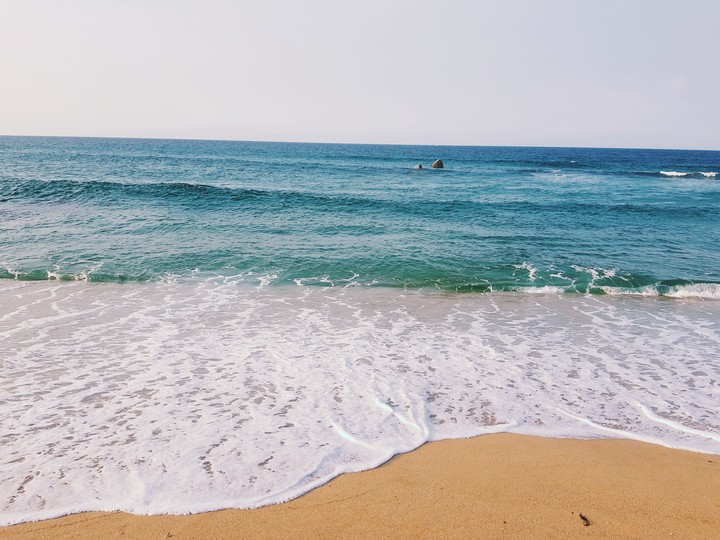 안목해변