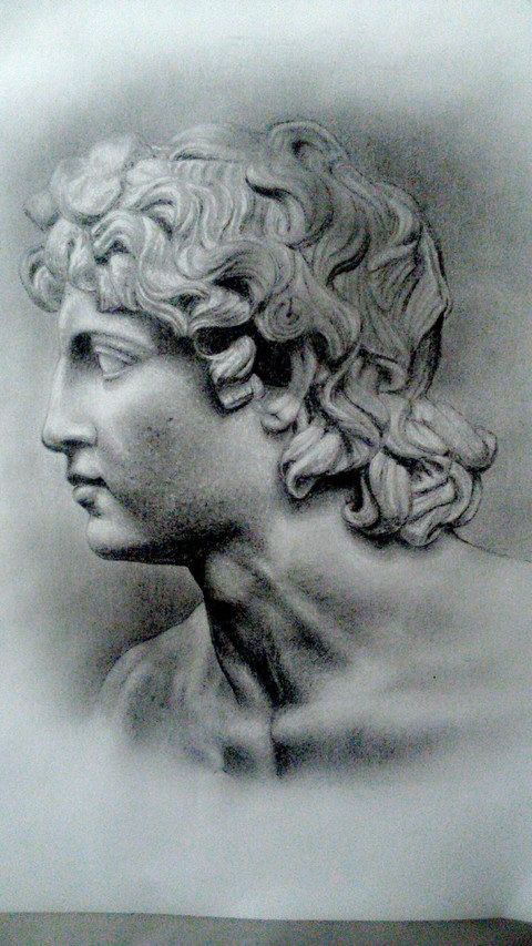 Aisa, pencil sketch 1399