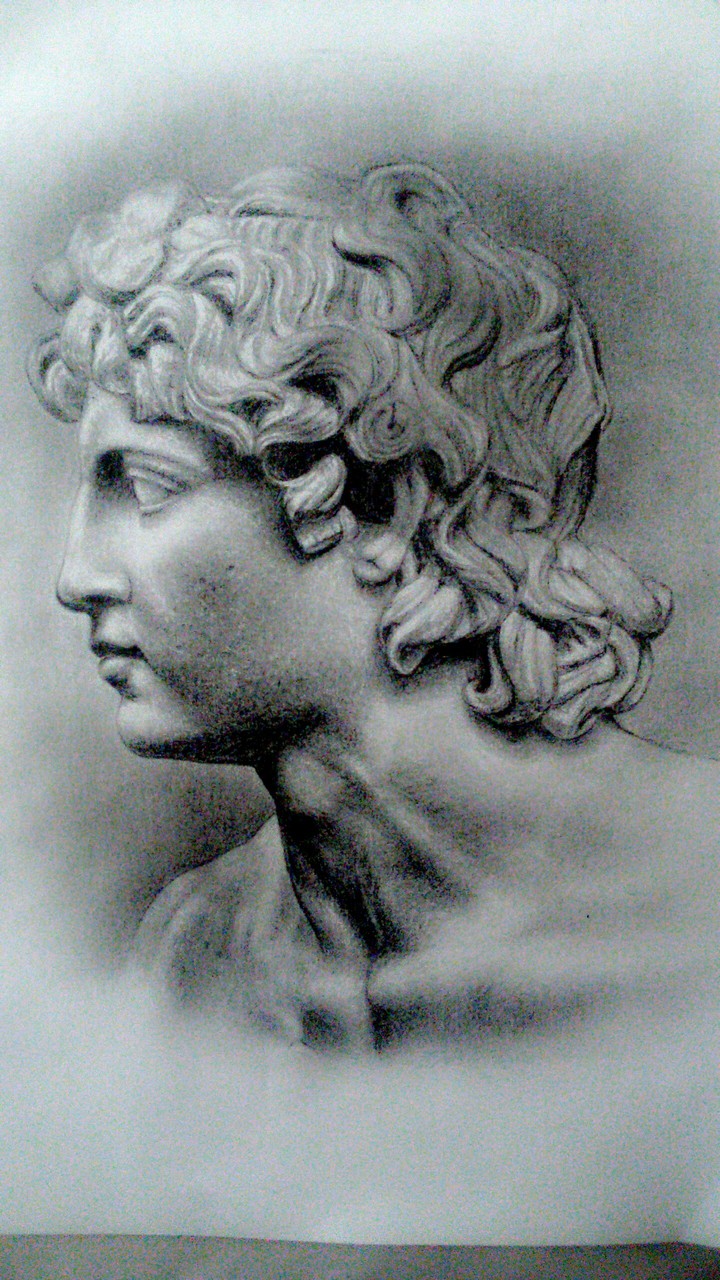 Aisa, pencil sketch 1399
