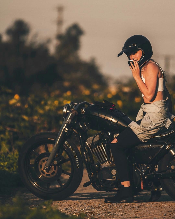 Bike and girls