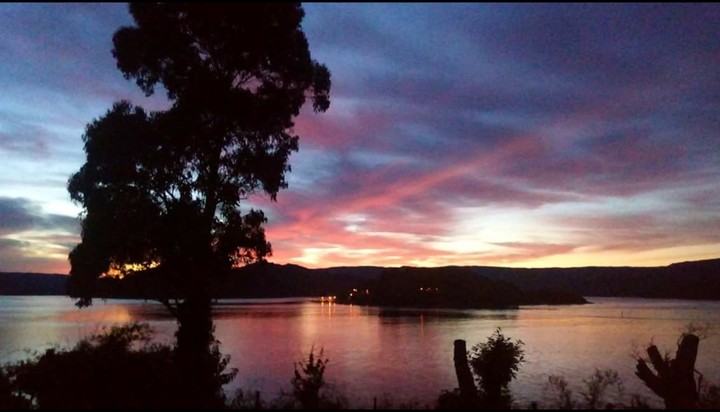atardecer
