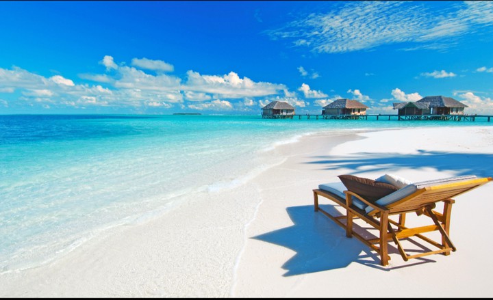 the beach
