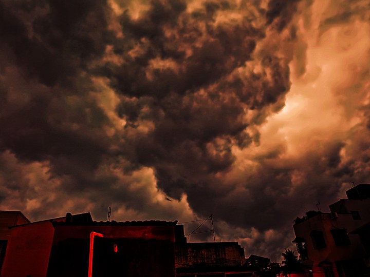 Evening storm
