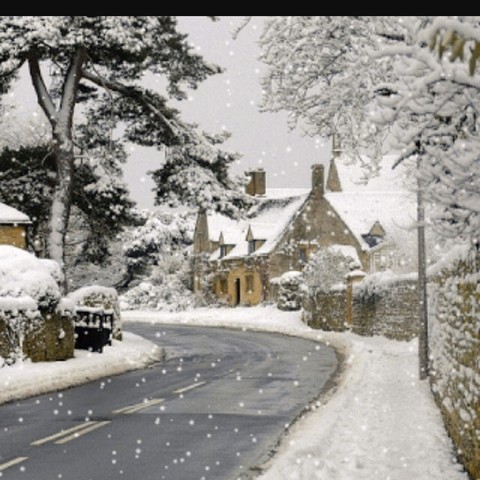 snow fall