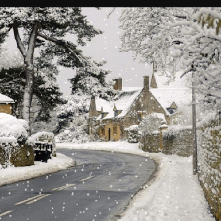snow fall