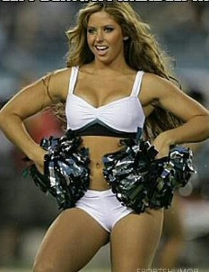 She is a Cheerleader!