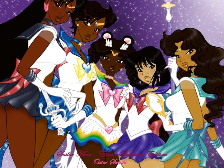 Black Anime heroes