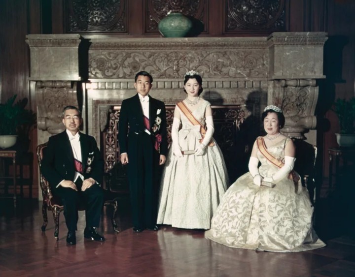 Two generations of the Imperial family