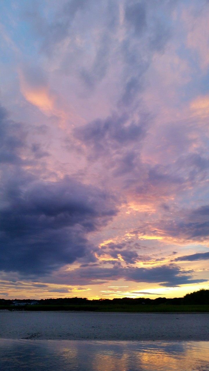 Purple sunset