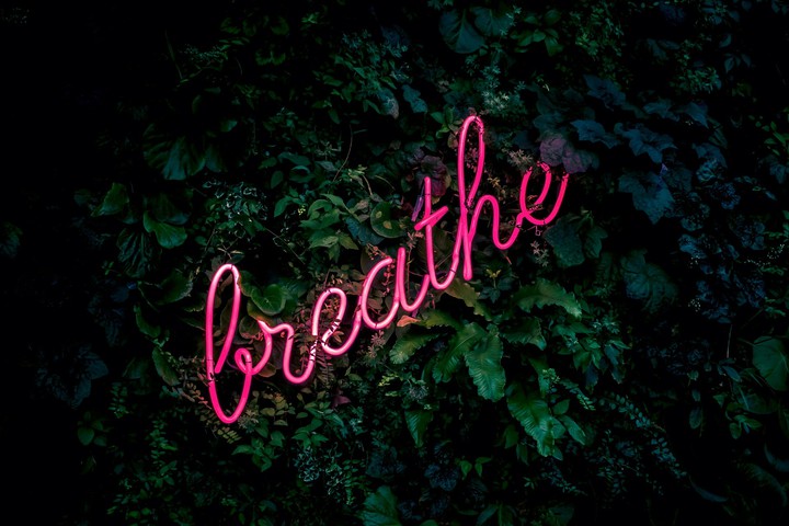 Breathe from nature.