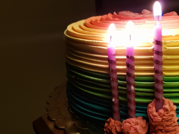 rainbow cake