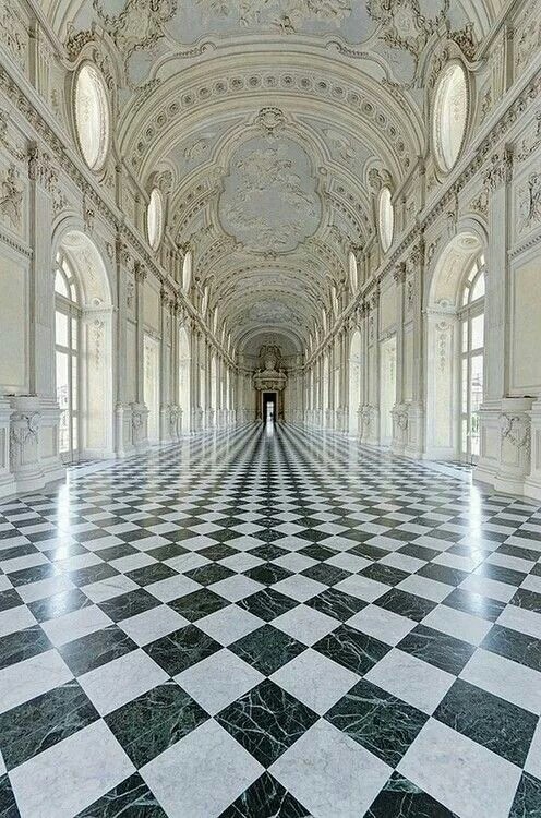 This grand hallway