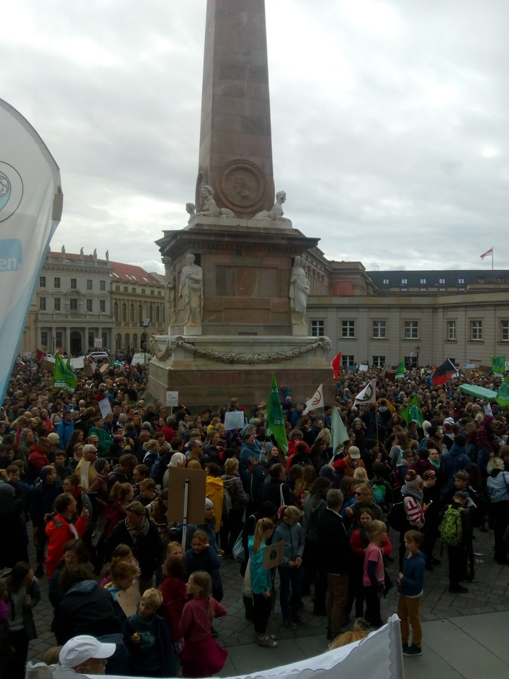 Klimademo in Potsdam