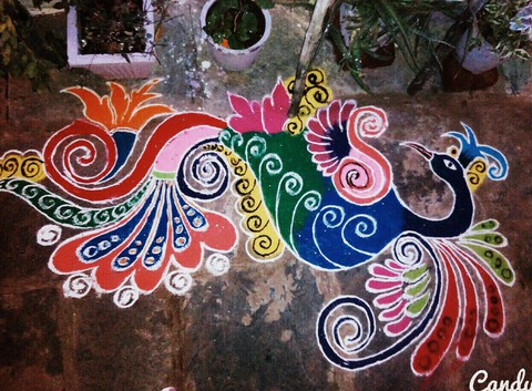 Rangoli Made by me..
